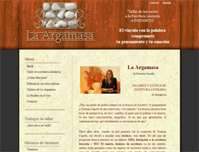 Tablet Screenshot of laargamasa.com.ar